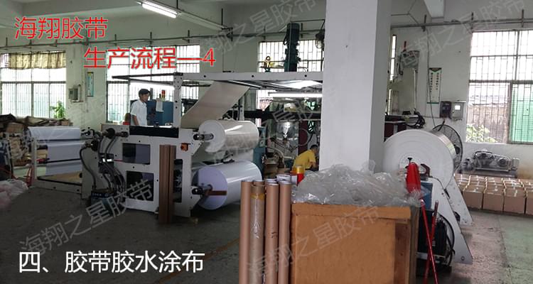 熱熔型膠帶生產(chǎn)流程！